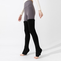 Manchons de jambe longs et personnalisés pour femmes et filles, style mode, pour bottes hautes, effet chaussettes tombantes, cache-jambes, chauffe-jambes
