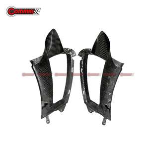 Rejillas de Ventilación Laterales para Parachoques Delantero Estilo OEM de Fibra de Carbono Seca para McLaren 720s - Product Image 5