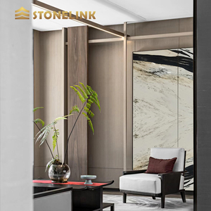 Piastrelle in Marmo Bianco Naturale di Alta Qualità, Lastre Calacatta, Piastrelle per Pavimenti, Piastrelle in Marmo Nero Marquina - Product Image 5