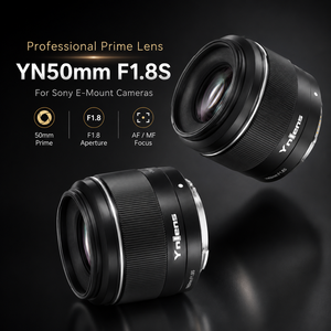 Yongnuo YN เลนส์ AF Prime <span class=keywords><strong>F1</strong></span>.8S 50มม. สำหรับ SONY E mount กล้องมิเรอร์เลส APS-C เลนส์ถ่ายภาพบุคคลขนาดใหญ่โฟกัสอัตโนมัติ - Product Image 6