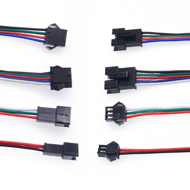 Custom JST-PH 2.0 Plug Connector Cable Male&Female for RC Lipo Battery SCX24 RC Car Wire Harness