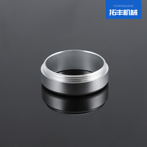 La38 Aluminum Cap Round Matte Finish Metal <b>Button</b> Hardware Accessory - Product Image 2