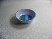 Vaisselle de cuisine enfants, bon marché, fourniture d'usine personnalisée, vente en gros, assiette ronde en mélamine