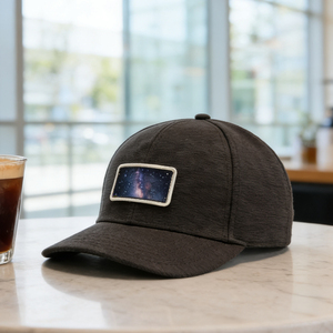 Gorra de béisbol de 6 paneles con parche de galaxia – Gorra de sol ligera y transpirable con cierre ajustable para golf, senderismo y deportes al aire libre - Product Image 4