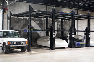 Elevador Hidráulico de Estacionamiento de 3 Niveles para 3 Autos con Apilador de Autos, Capacidad de Carga de 2700 kg + 3600 kg para Uso Doméstico - Product Image 6