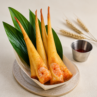 Fournisseur de fruits de mer surgelés en Chine : bâtonnets de crevettes, crevettes, langoustines |   Collation croustillante enrobée de panure et frite |   Produits alimentaires semi-finis Golden Finger