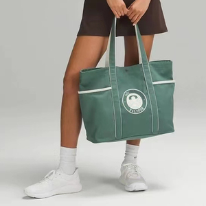 Lulu Zomer 20l Nylon Canvas Draagtas Modieuze Dames <span class=keywords><strong>Yoga</strong></span> Sport-En Strandtas - Product Image 2