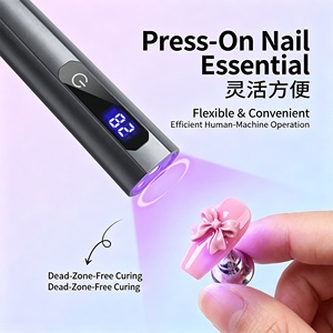 Lampe UV LED rechargeable mini pour ongles, lampe de séchage portable pour ongles, machine de séchage pour tous les vernis gel, sécheuse à ongles à lumière UV - Product Image 2