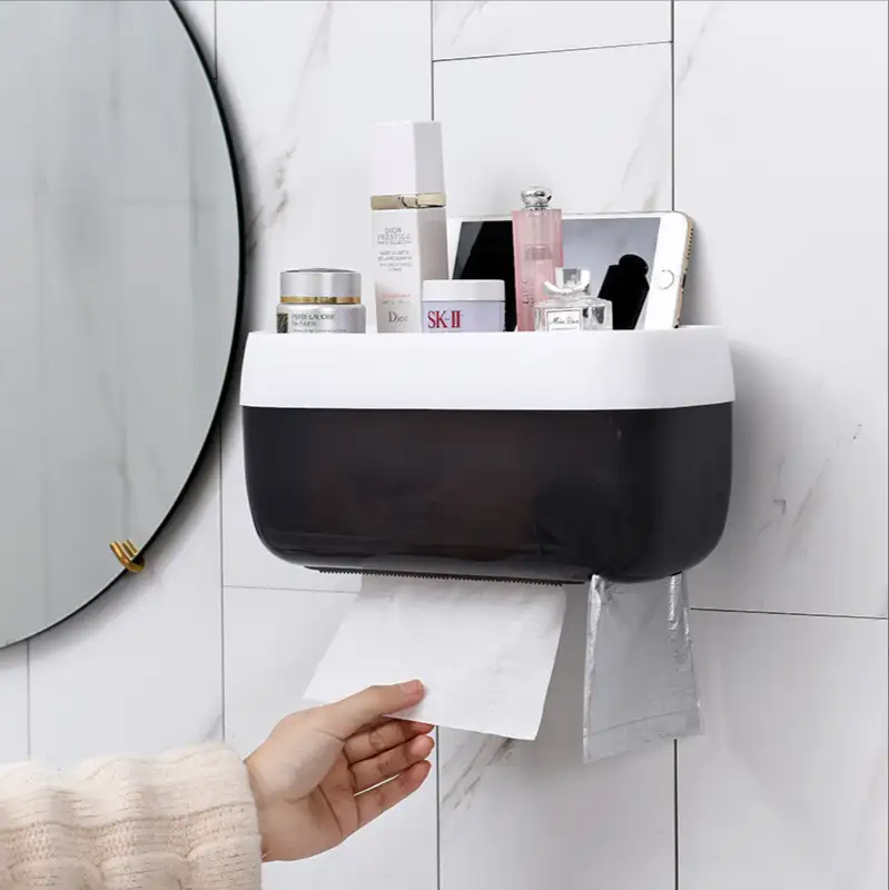 पंच-नि: शुल्क टॉयलेट पेपर शौचालय टॉयलेट पेपर बॉक्स हाथ गत्ते का डिब्बा