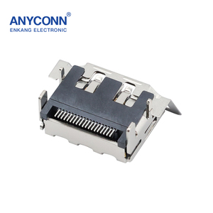 ANYCONN女性用水平タイプSMT USBソケットコネクタ (ブラック) 広く使用されているアプリケーション - Product Image 5