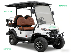 Voiturette de golf compacte 4 places, idéale pour le transport sur le parcours, les loisirs communautaires, vente flash, voiturette de golf 4 places - Product Image 3