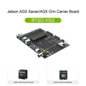Realtimes NVIDIA Jetson AGX जेवियर/Orin वाहक बोर्ड RTSO-1002 वाहक प्लेट के लिए NVIDIA Jetson AGX Orin मॉड्यूल बढ़त कंप्यूटिंग