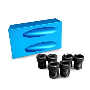 ชุดเครื่องมือเจาะรูไม้<span class=keywords><strong>อลู</strong></span><span class=keywords><strong>มิ</strong></span><span class=keywords><strong>เนียม</strong></span>สีน้ำเงิน8ชิ้นเครื่องมือ<span class=keywords><strong>เจาะ</strong></span>มุมร่วมกันและจิ๊กสกรูหลุมกระเป๋าสำหรับหลุมมุมที่ทำจากไม้ - Product Image 5