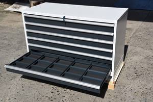 ROCKBEN atölye garaj Metal takım dolabı ağır çelik alet sandığı depolama market arabası kutu seti organizatör atölye ekipmanları - Product Image 3