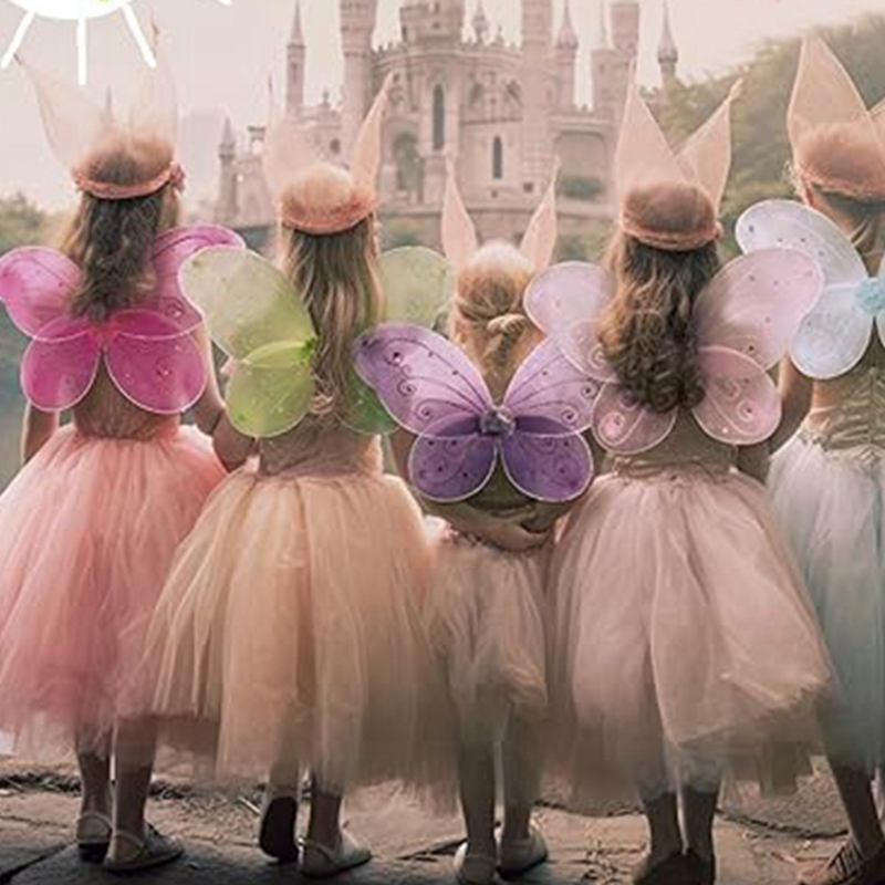 Pretty Princess Butterfly Fairy Wings - Customizable Fun
