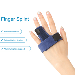 Penahan Splint jari medis, penyangga patah tulang tangan dan jari yang dapat disesuaikan, perangkat fiksasi jari telapak tangan - Product Image 2