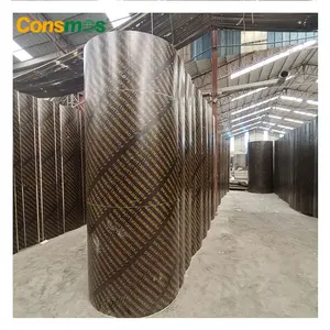 Consmos columna <span class=keywords><strong>circular</strong></span> <span class=keywords><strong>encofrado</strong></span> <span class=keywords><strong>madera</strong></span> contrachapada para la construcción - Product Image 1