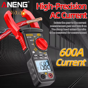 Multímetro Digital de Pinza ANENG ST182, Medidor de Voltaje CA/CC, Amperímetro, Hertzímetro, Capacímetro, Ohmímetro, Alta Precisión, IP55 - Product Image 5