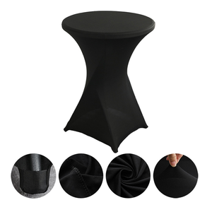 Copritavolo Elasticizzato Premium in Spandex Multicolore per Cocktail, Bistro e Tavoli Alti, Ideale per Matrimoni, Banchetti ed Eventi - Product Image 3