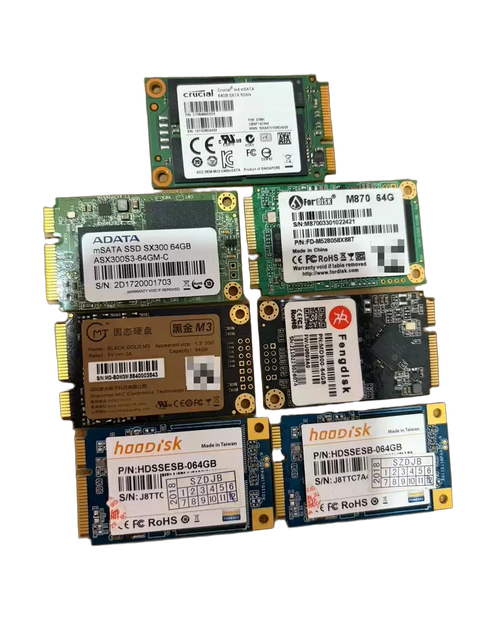 Famous Brand MSATA 64G 128G 256G 512G Hard Disk M-SATA SSD Hard Disk