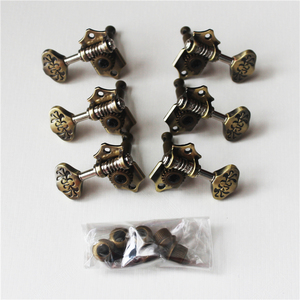 DJ426AB-D6X Accordeur de machine de guitare acoustique de style ouvert Derjung, chevilles d'accordage de guitare, têtes de machine de guitare - Product Image 3