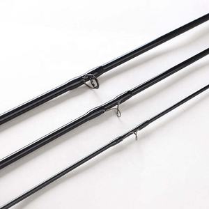 TAIGEK 9FT <span class=keywords><strong>5</strong></span> #6 #7 #8 # cannes à mouche d'eau douce en fibre de carbone OEM vierge Chine gros pêche à la truite - Product Image 6