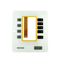 Servicio OEM Personalizado, Venta Directa de Fábrica, Superficie Táctil de Control, Superposición Gráfica, Membrana Impermeable