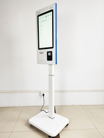 Kiosque de commande Machine de commande de restaurant en libre-service avec lecteur de codes-barres à écran tactile Fonction SDK pour le paiement de factures