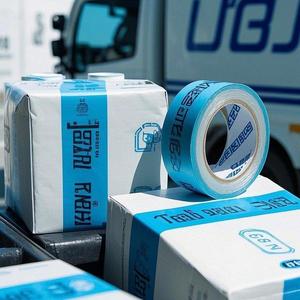 Biểu tượng tùy chỉnh thiết kế bất kỳ màu sắc in dính <span class=keywords><strong>Bopp</strong></span> băng cho vận chuyển bao bì hộp - Product Image 2