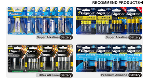 GigaCell Dry <span class=keywords><strong>Battery</strong></span> 1,5 V Super Alkaline LR6 Tamaño <span class=keywords><strong>AA</strong></span> Batería con tarjeta retráctil OEM Batería Marcas Juguetes educativos - Product Image 2