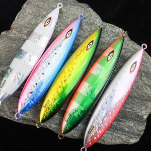 Señuelo <span class=keywords><strong>de</strong></span> Pesca Metálico Luminoso <span class=keywords><strong>de</strong></span> Alta Calidad 400g OEM para Pesca <span class=keywords><strong>de</strong></span> Lubina en Barco, Señuelo Black Fox - Product Image 5