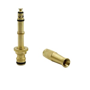 Brass <b>Quick</b> <b>Connector</b> Spray Nozzle Water Gun Brass High Pressure Direct Spray Hose Adjustable Pressure Garden Sprinkler - Product Image 3