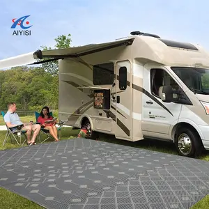 AIYISI lightweight outdoor reversible plastic rug outdoor rugs and carpets polypropylene rv mat