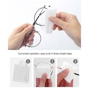 Tisu pembersih ponsel, tisu pembersih lensa layar Laptop dibungkus terpisah - Product Image 6