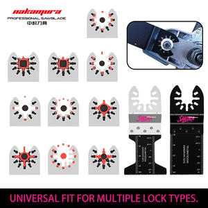 Bimetal Metal Cutter Oscilante Multiherramienta Hojas de sierra de inmersión para madera Metal suave Corte de PVC - Product Image 6