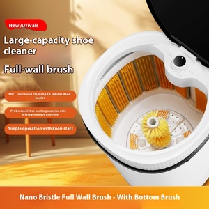 Full-wall Shoe <b>Scrubbing</b> Machine Household Semi-automatic Washing Artifact 360 Angle Dehydration Xpb18-688s Full-wall Shoe - Product Image 2