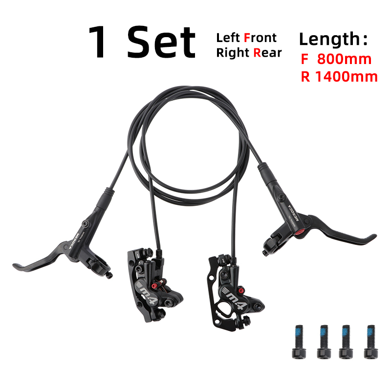 Black 1 pair(left front +right rear)