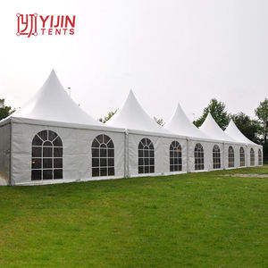 Tente Pagode Ignifuge Blanche 6mx6m pour Événements Extérieurs - Product Image 6