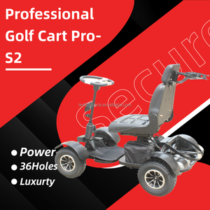 Chariot de golf électrique Monoplace Mini <span class=keywords><strong>Club</strong></span> Golf Voiturette <span class=keywords><strong>club</strong></span> Car. Avec Siège De Luxe 1000W Motors et Arrêt Automatique De Frein - Product Image 5