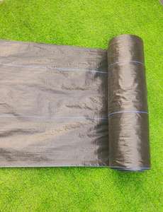 Estera de control de malezas hidrofílica perforada con aguja de PP virgen de erosión tratada con UV de uso generalizado agrícola - Product Image 2