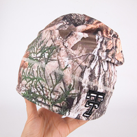 Gorra de Ciclismo Personalizada con Logotipo Impreso Real Tree, Gorro Reversible con Letras/Caracteres para Ciclismo, Running y Viajes, de Alta Calidad