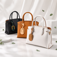 Sac à main et pochette élégants et classiques en PU vegan marron pour femme, design tendance et écologique, modèle OEM 2026
