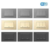 Thaïlande Corée du Sud Milfra Tuya Smart Life App Commande vocale Wifi Smart Home Commutateurs Compatible Google Assistant