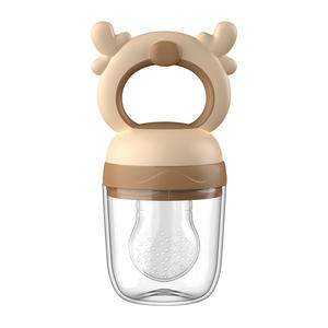 Sucette en silicone pour bébé Mangeoire à fruits pour enfants de 0 à 12 mois - Product Image 5