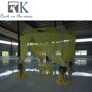 Green Round Drape Aluminum Pipe Drape <b>Backdrop</b> <b>Stand</b> Event Photo Booth Frame - Product Image 5