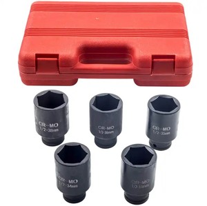 Jeu de douilles à <span class=keywords><strong>impact</strong></span> profond, 5 pièces d'entraînement de 1/2 pouces - Product Image 3