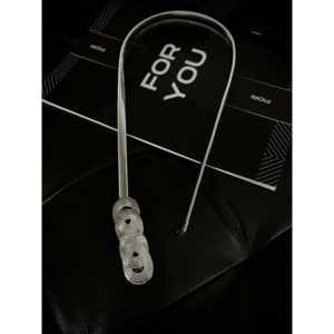 Cinturón de Punto Fiori para Mujer con Hebilla de Aleación, Estilo Formal, Accesorio de Moda para Primavera - Product Image 1