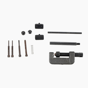 Kit de herramientas para quitar cadenas, estuche de plástico negro metálico para quitar cadenas de motocicletas y bicicletas - Product Image 2