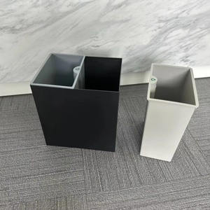 Thùng tái chế hai ngăn Maitt cho các khách sạn được thiết kế đặc biệt cho không gian khách sạn phòng khách hành lang - Product Image 4