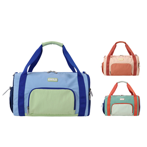 Sac de sport cylindrique pour étudiants, sac de week-end portable pour enfants, personnalisable avec logo OEM ODM, grande capacité pour l'école et l'entraînement - Product Image 1